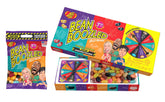TULLIPAK BeanBoozled caja frontal mostrando la ruleta y frijoles para diversión