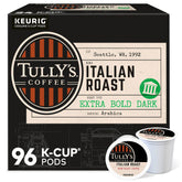 TULLY'S caja frontal que muestra el diseño y cantidad, ideal para compra a granel