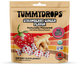 Tummydrops frente del empaque mostrando 33 pastillas y conveniencia
