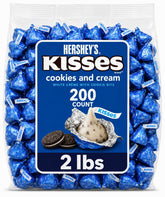 Tundras Hersh,ey Kisses bolsa frontal mostrando 2 lb y diseño, práctico para fiestas