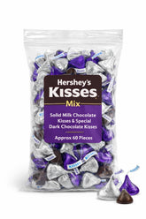 Tundras Hershey Kisses empaque frontal, práctico para eventos