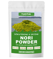 TUOTAI nori polvo envase frontal mostrando presentación clara