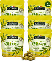 Tuscanini empaque frontal con seis bolsitas, conveniente y portátil