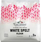 Tuscanini paquete frontal 5 lb mostrando marca y formato práctico