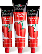 Tuscanini tubo frontal mostrando diseño y cierre práctico para dosificar
