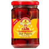 TUTTOCALABRIA frasco frontal mostrando pimientos listos para usar y sabor auténtico