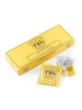 TWG empaque frontal con 15 saquitos, presentación elegante y lista para regalo