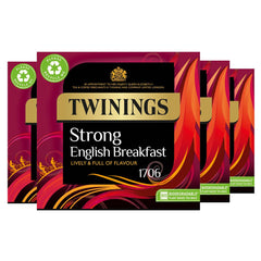 Twinings paquete frontal con 4 cajas mostrando conveniencia y sabor