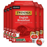 Twinings caja frontal English Breakfast mostrando empaques y cantidad útil