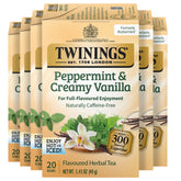 Twinings caja frontal mostrando 120 bolsitas y conveniencia diaria