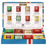 Twinings caja frontal con variedad de 48 bolsas, presentación elegante y lista para regalo