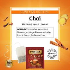 Twinings taza de chai en uso destacando aroma y confort instantáneo