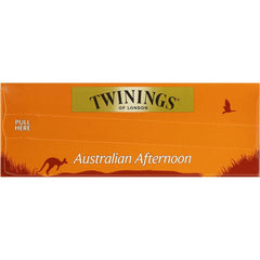 Twinings comparación tamaño bolsita en mano para visualizar porción práctica