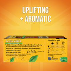 Twinings bolsita individual sellada que garantiza frescura y aroma