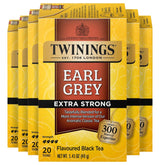 Twinings embalaje frontal mostrando caja y marca, conveniencia de 120 bolsitas