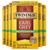 Twinings caja frontal de 20 bolsitas mostrando diseño y ventaja de producto