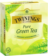 Twinings vista frontal del paquete mostrando 100 bolsitas y conveniencia