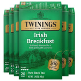 Twinings frente del empaque mostrando cajas y marca, fácil identificación y almacenamiento