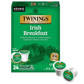 Twinings imagen del frente del empaque mostrando 24 cápsulas y sabor intenso