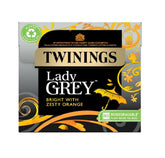 Twinings empaque frontal mostrando la caja y beneficios aromáticos