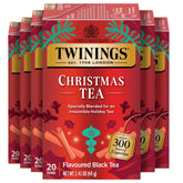 Twinings frente del empaque mostrando edición navideña y fácil regalo