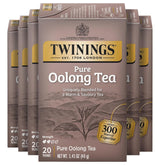 Twinings caja frontal mostrando diseño y cantidad, conveniencia al instante