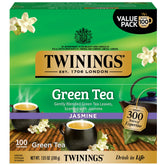 Twinings caja frontal mostrando 100 bolsitas y aroma floral