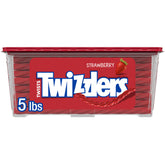 TWIZZLERS tubo frontal mostrando el envase grande y la porción compartible