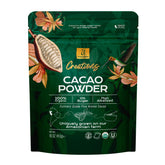 U cacao envase frontal mostrando marca y formato 16 oz, confianza del origen