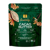 U Chocolate frente del empaque mostrando 16 oz y pureza orgánica