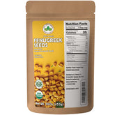 U.S. Wellness Naturals empaque frontal de fenogreco, conserva aroma