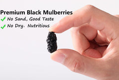 ULTHMOK bol con moras negras como snack saludable y práctico