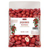 ULTHMOK bolsa frontal 3 lb mostrando dátiles rojos grandes y empaquetado claro