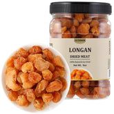 ULTHMOK paquete frontal mostrando longan seco, ideal como snack natural