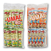 Umai Bo frontal del pack de 60 palitos mostrando variedad y ahorro