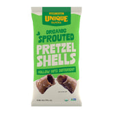 Unique Snacks vista frontal del paquete muestra diseño y tamaño práctico