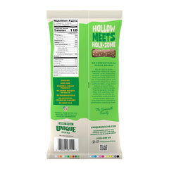 Unique Snacks primer plano de la textura crujiente y hueca para crocancia