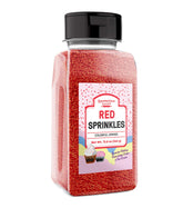 Unpretentious envase frontal rojo con beneficio color vibrante