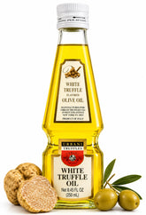 Urbani Truffles vista frontal de la botella muestra diseño y beneficio aromático