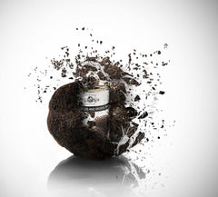 Urbani Truffles textura en cuchara que revela consistencia untuosa y apetecible