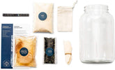 Urban Kitchen Kombucha jarra de vidrio de 1 galón mostrando uso seguro