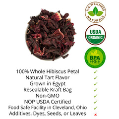 U.S. Wellness Naturals infusión caliente en taza destacando color intenso