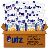 Utz frente del paquete con 14 bolsas, práctico y listo para compartir