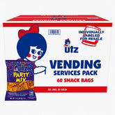 Utz bolsa frontal mostrando diseño y variedad fácil de servir