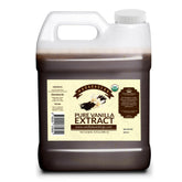 Vanilla Bean Kings frente del producto mostrando botella y diseño, realza confianza