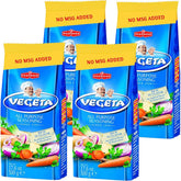 Vegeta envase frontal etiqueta clara y sabor mediterráneo