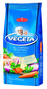 Vegeta frente del paquete de 70 onzas mostrando presentación grande y beneficio de ahorro