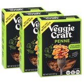 Veggiecraft Farms envase frontal del penne mostrando ingredientes y beneficios