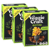 Veggiecraft Farms empaque frontal que muestra rotini y beneficios nutritivos
