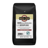 Verena Street paquete frontal mostrando 5 lb y sabor Mississippi Grogg